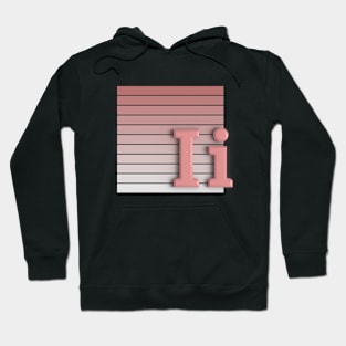 I - letter Hoodie